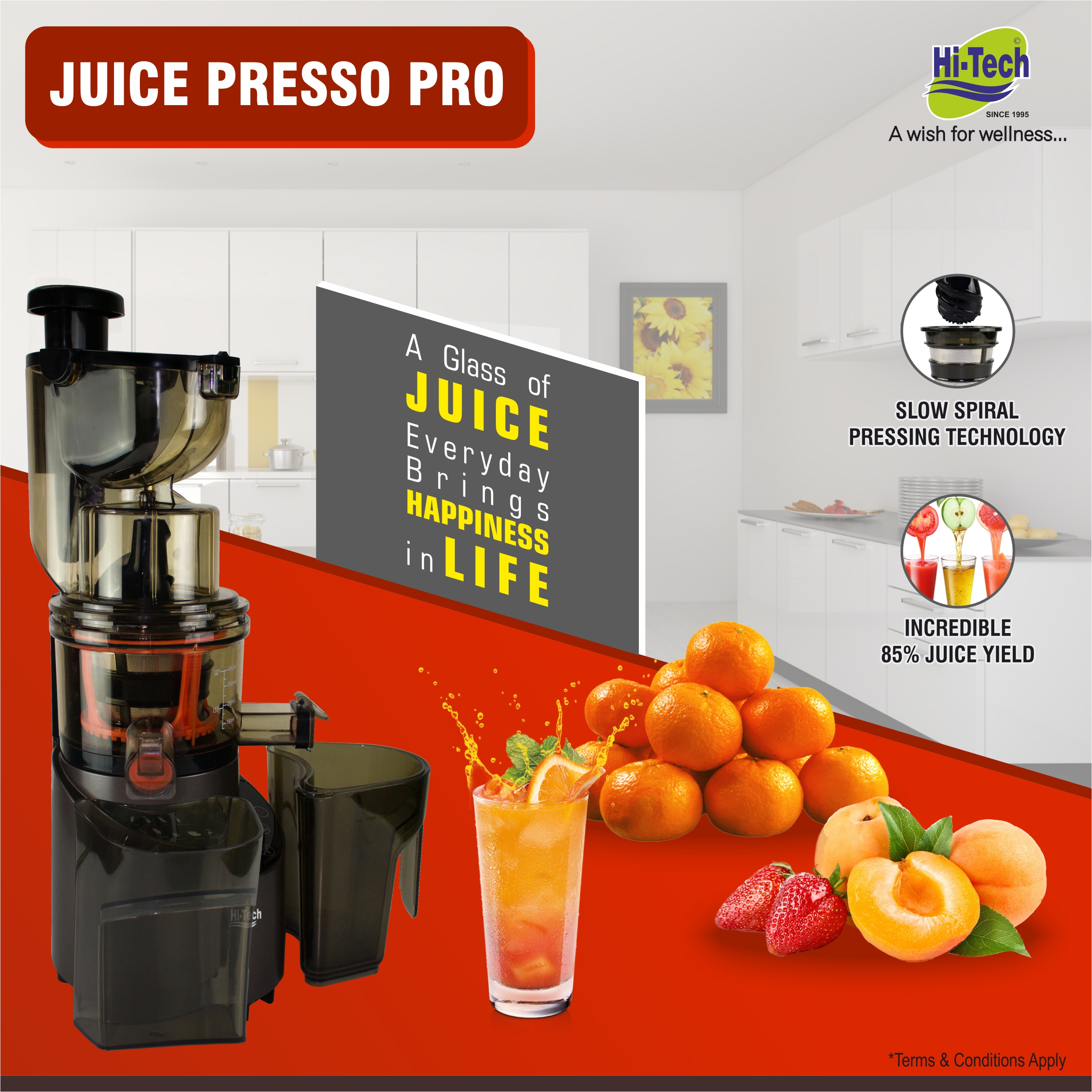 Slow Juicer Juice Presso Pro 